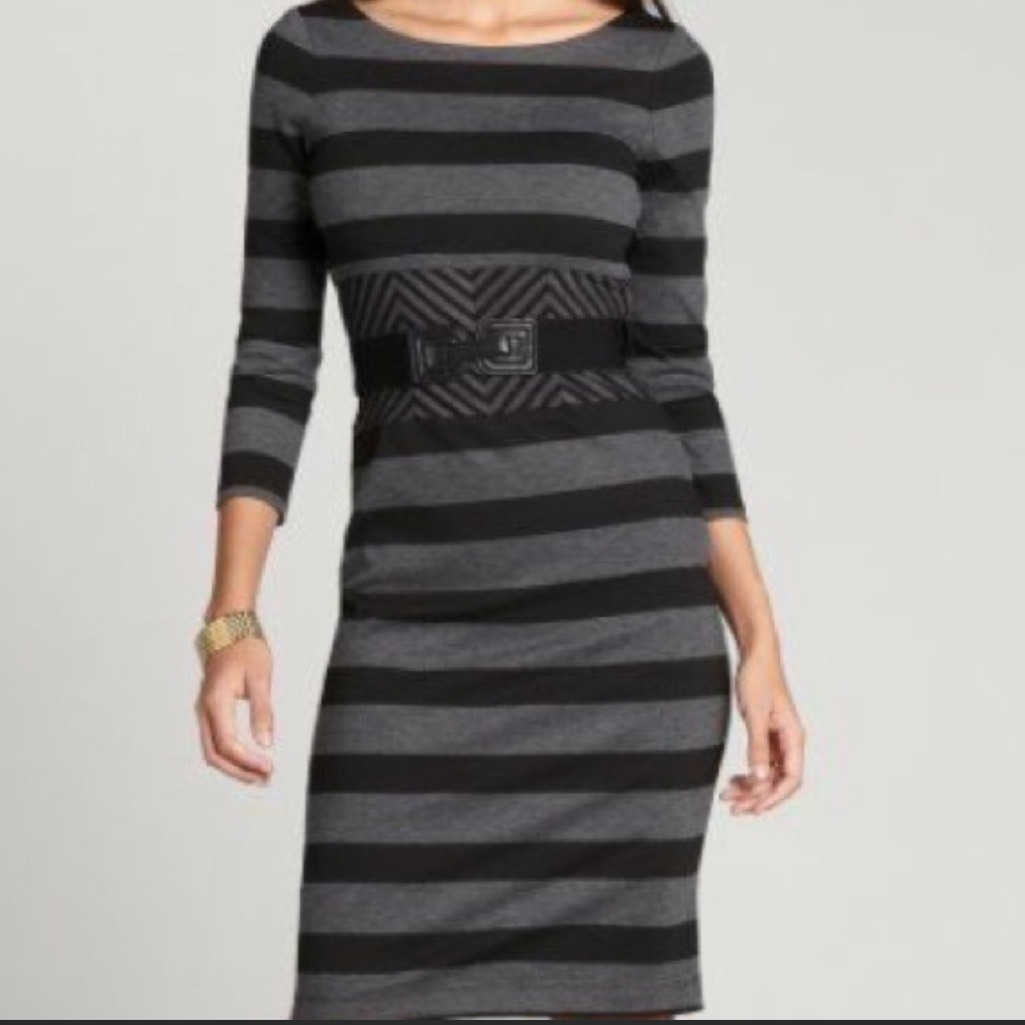 Bcbgmaxazria "Roslyn" Striped Dress